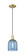 Arcadia One Light Mini Pendant in Antique Brass (405|7161PABG5586BL)