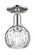 Arcadia One Light Semi-Flush Mount in Polished Nickel (405|7161CPNG12156)