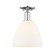Arcadia One Light Semi-Flush Mount in Polished Chrome (405|7161CPCGBD91)