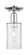 Arcadia One Light Semi-Flush Mount in Polished Chrome (405|7161CPCG802)