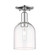 Arcadia One Light Semi-Flush Mount in Polished Chrome (405|7161CPCG5586CL)