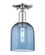 Arcadia One Light Semi-Flush Mount in Polished Chrome (405|7161CPCG5586BL)