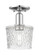 Arcadia One Light Semi-Flush Mount in Polished Chrome (405|7161CPCG402)