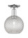 Arcadia One Light Semi-Flush Mount in Polished Chrome (405|7161CPCG122C8CL)