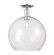 Arcadia One Light Semi-Flush Mount in Polished Chrome (405|7161CPCG12214)