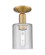 Arcadia One Light Semi-Flush Mount in Brushed Brass (405|7161CBBG112)