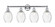 Edison Four Light Bath Vanity in Polished Chrome (405|6164WPCG4596CL)