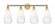 Edison Four Light Bath Vanity in Brushed Brass (405|6164WBBG4806OP)