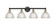 Edison Four Light Bath Vanity in Black Antique Brass (405|6164WBABG422)