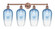 Edison Four Light Bath Vanity in Antique Copper (405|6164WACG4847SB)