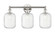 Edison Three Light Bath Vanity in Polished Nickel (405|6163WPNG4607CL)