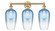 Edison Three Light Bath Vanity in Brushed Brass (405|6163WBBG4847SB)