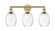 Edison Three Light Bath Vanity in Brushed Brass (405|6163WBBG4596CL)