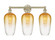 Edison Three Light Bath Vanity in Antique Brass (405|6163WABG4847AM)