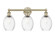 Edison Three Light Bath Vanity in Antique Brass (405|6163WABG4596CL)