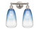 Edison Two Light Bath Vanity in Brushed Satin Nickel (405|6162WSNG4806SB)