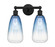 Edison Two Light Bath Vanity in Matte Black (405|6162WBKG4806SB)