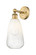 Edison One Light Wall Sconce in Brushed Brass (405|6161WBBG4806OP)