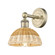 Edison One Light Wall Sconce in Antique Brass (405|6161WABNBD275NAT)