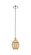 Edison One Light Mini Pendant in Polished Nickel (405|6161SPNG4596ME)