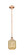 Edison One Light Mini Pendant in Antique Copper (405|6161SACG4607ME)