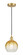 Edison One Light Mini Pendant in Satin Gold (405|6161PSGG4838AM)