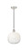 Edison One Light Mini Pendant in Polished Nickel (405|6161PPNG48110OP)