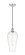 Edison One Light Mini Pendant in Polished Nickel (405|6161PPNG4568CL)