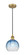 Edison One Light Mini Pendant in Brushed Brass (405|6161PBBG4838SB)