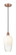 Edison One Light Mini Pendant in Antique Copper (405|6161PACG4847OP)