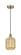 Edison One Light Mini Pendant in Antique Brass (405|6161PABG4607ME)