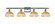 Ballston Four Light Bath Vanity in Polished Chrome (405|5164WPCNBD275NAT)