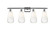 Ballston Four Light Bath Vanity in Polished Chrome (405|5164WPCG4806OP)