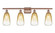 Ballston Four Light Bath Vanity in Antique Copper (405|5164WACG4806AM)