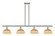 Ballston Four Light Island Pendant in Polished Nickel (405|5164IPNNBD29NAT)