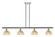 Ballston Four Light Island Pendant in Polished Chrome (405|5164IPCNBD275NAT)
