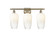 Ballston Three Light Bath Vanity in Antique Brass (405|5163WABG4847OP)