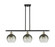 Ballston Three Light Island Pendant in Black Antique Brass (405|5163IBABG4838SL)