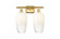 Ballston Two Light Bath Vanity in Satin Gold (405|5162WSGG4847OP)
