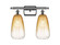 Ballston Two Light Bath Vanity in Polished Chrome (405|5162WPCG4806AM)