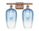 Ballston Two Light Bath Vanity in Antique Copper (405|5162WACG4847SB)