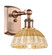 Ballston One Light Wall Sconce in Antique Copper (405|5161WACNBD275NAT)