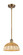 Ballston One Light Mini Pendant in Brushed Brass (405|5161SBBNBD29NAT)