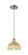 Ballston One Light Mini Pendant in Polished Chrome (405|5161PPCNBD275NAT)