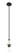 Ballston One Light Mini Pendant in Matte Black (405|4151SRBK)