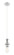 Ballston One Light Mini Pendant in Brushed Satin Nickel (405|4151PSN)
