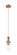 Ballston One Light Mini Pendant in Brushed Brass (405|4151PBB)