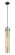 Downtown Urban One Light Pendant in Matte Black (405|4131PSBKG4131S4ME)
