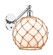 Ballston One Light Wall Sconce in Polished Chrome (405|3171WPCG12110RB)