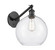Ballston One Light Wall Sconce in Matte Black (405|3171WBKG12410)